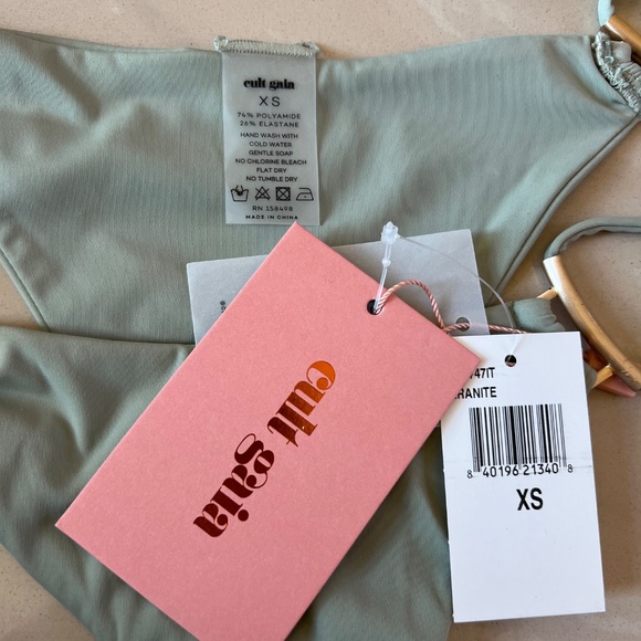 2845 Cult Gaia granite Nina Cardigan S &  Riley Bikini set (top S/ bottom XS) - Picture 16 of 16